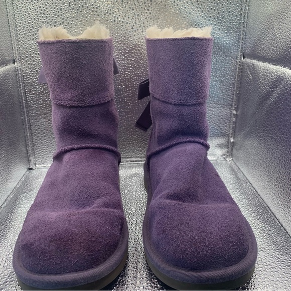 UGG Koolaburra Purple Kids Boots size 1 - Picture 2 of 14